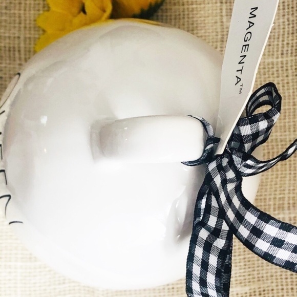 Rae Dunn Queen Bee Hive Ceramic Birdhouse - Picture 5 of 5